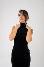 Abito lungo schiena scoperta