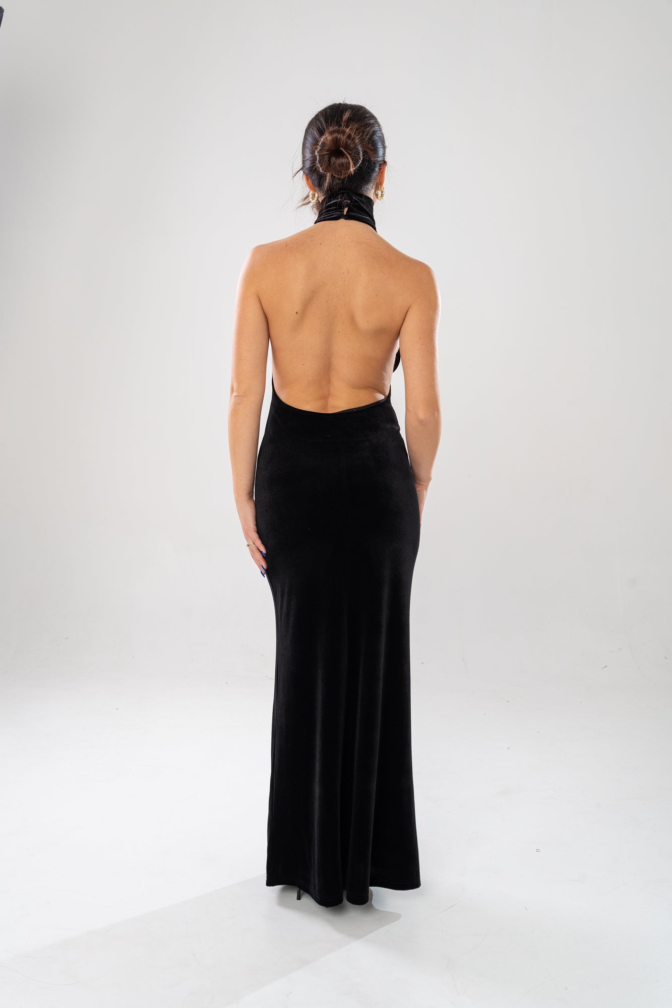 Abito lungo schiena scoperta