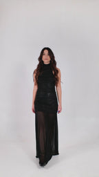 Maxi dress due pezzi